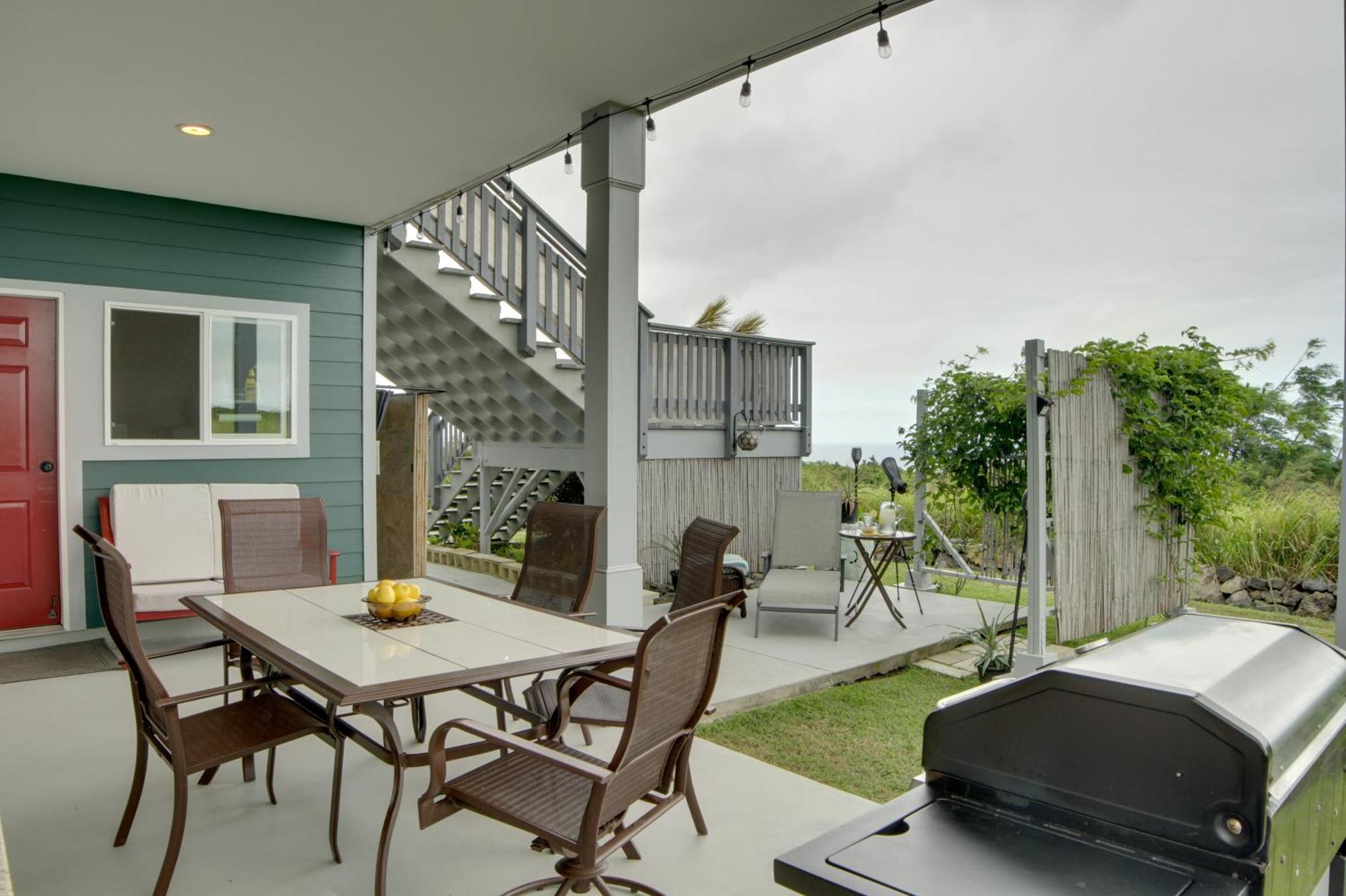 The Aloha Green House Retreat With Ocean Views! Naalehu Eksteriør bilde