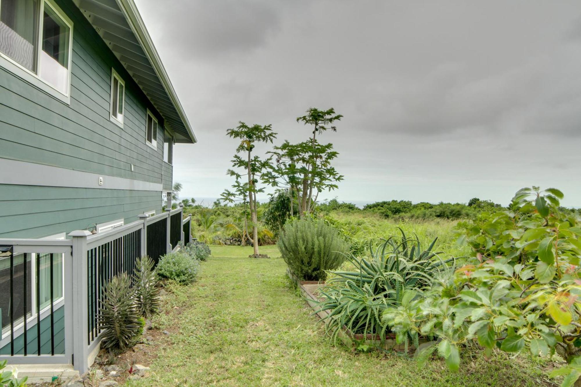 The Aloha Green House Retreat With Ocean Views! Naalehu Eksteriør bilde