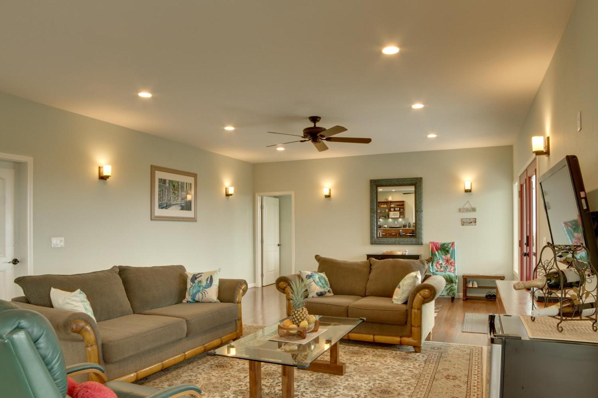 The Aloha Green House Retreat With Ocean Views! Naalehu Eksteriør bilde