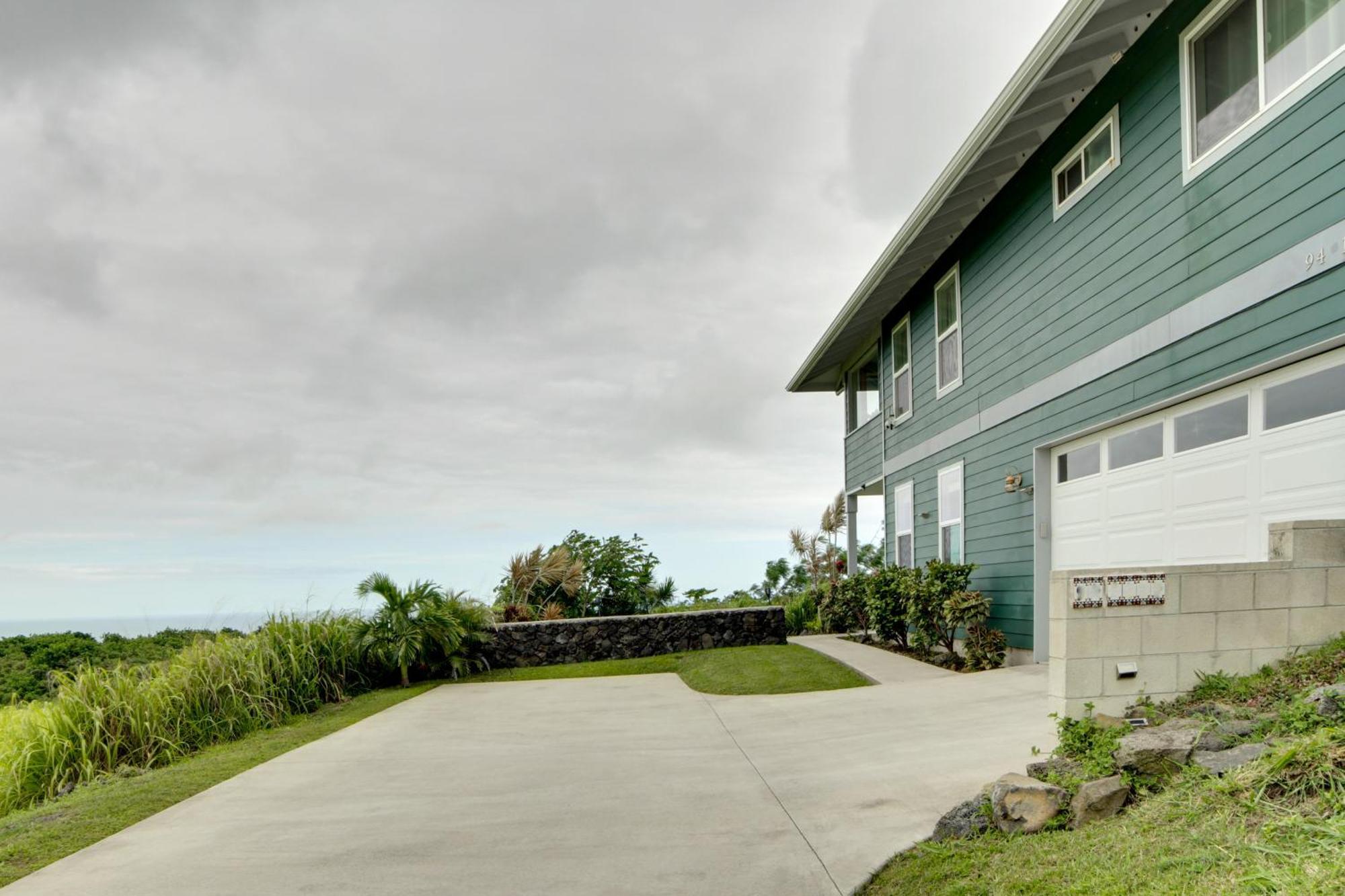 The Aloha Green House Retreat With Ocean Views! Naalehu Eksteriør bilde